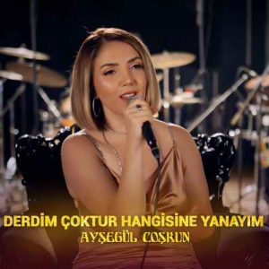 دانلود آهنگ ترکی Ayşegül Coşkun Derdim Çoktur Hangisine Yanayım (Akustik)